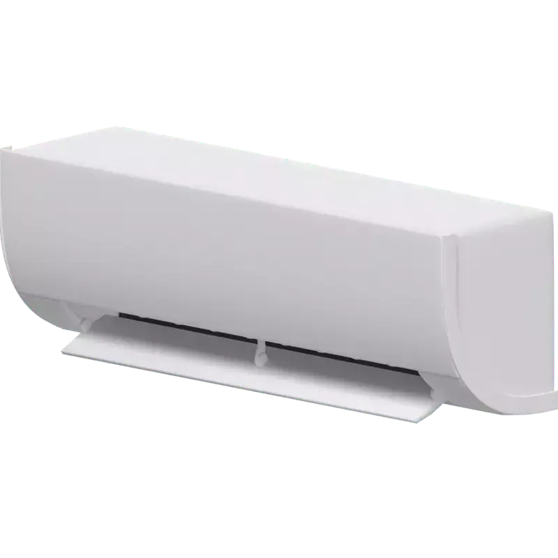 3D Wall Air Conditioner With A Large Size In An Elegant Minimalist Style 3D Graphic