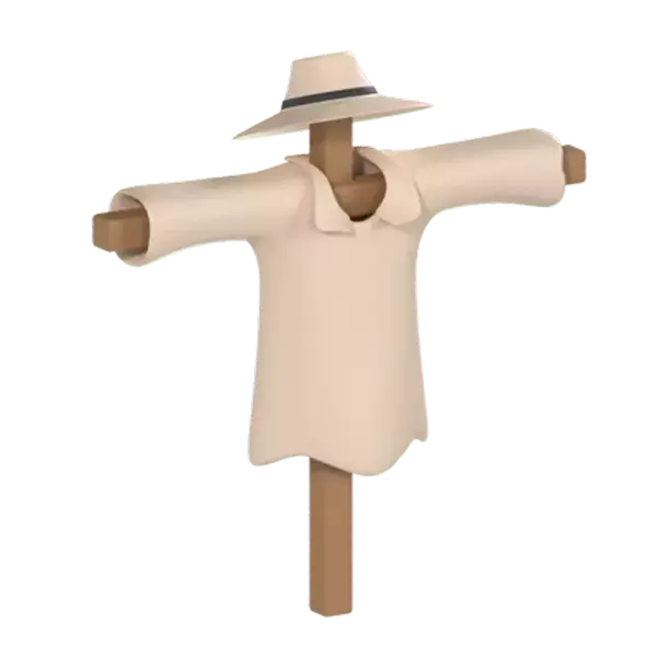 Scarecrow 3D Graphic