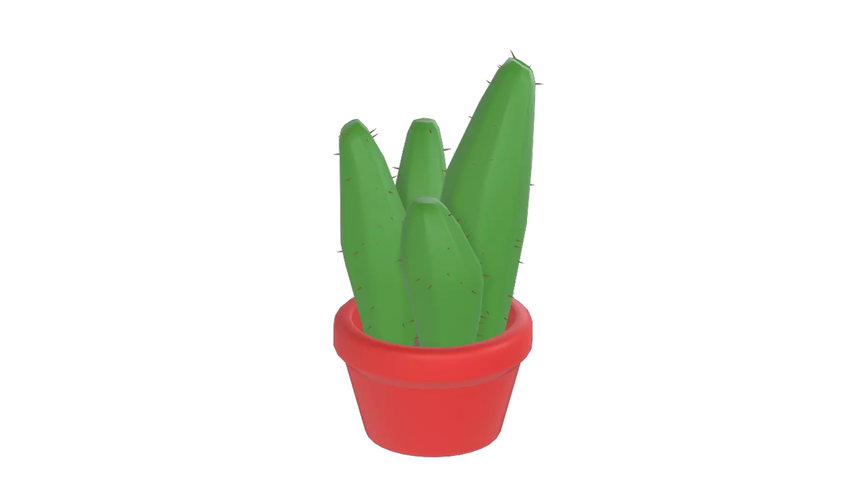 Cactus Plant 3d model--5e178e2d-0d98-4b26-bbec-ae462c61cc11