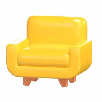 Couch 3D Graphic