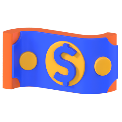 Money Insurance 3D Graphic