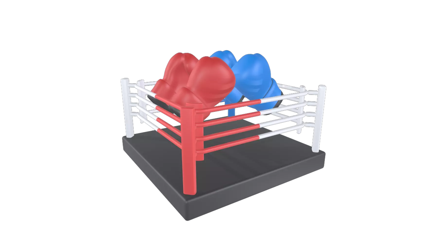 Boxing 3D Graphic