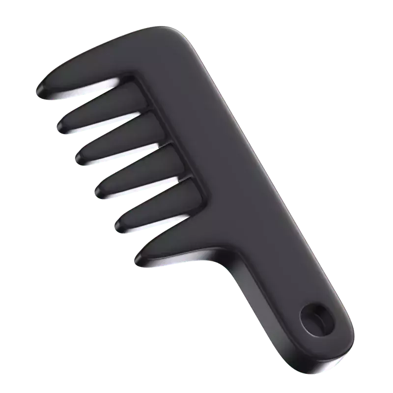 Comb 3D Graphic