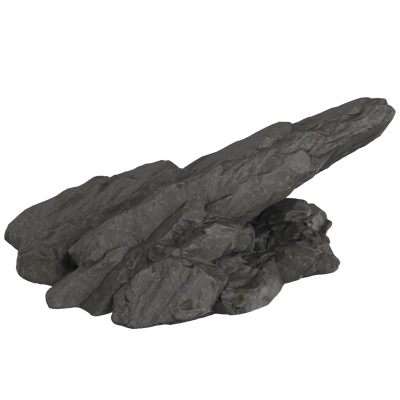 Realistic 3D Rock For Grassland Environments 3D Graphic