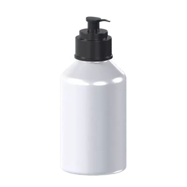 Body Care Bottle 3D Graphic