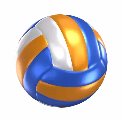 Volley Ball 3D Graphic