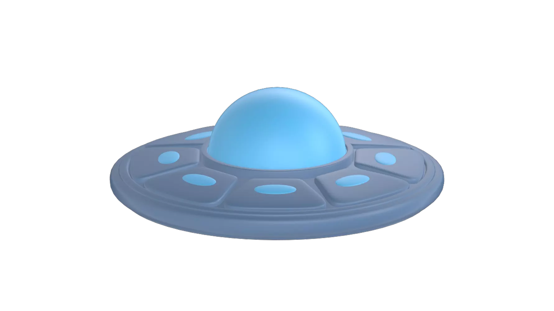 UFO 3D Graphic