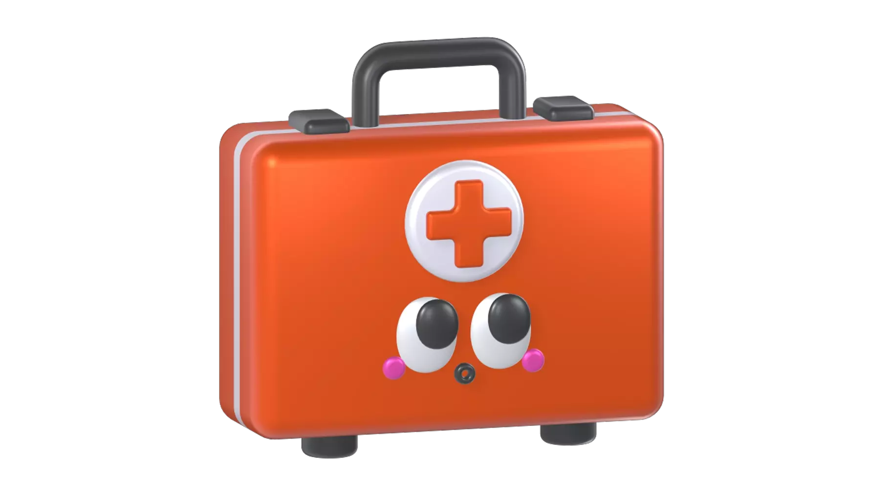 First Aid Kit 3D Graphic
