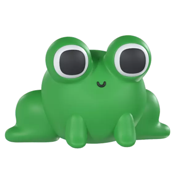 Toad 3D Graphic