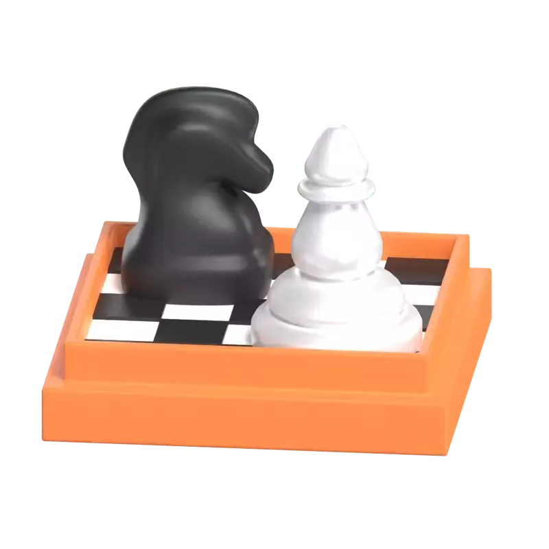 Chess 3D Graphic