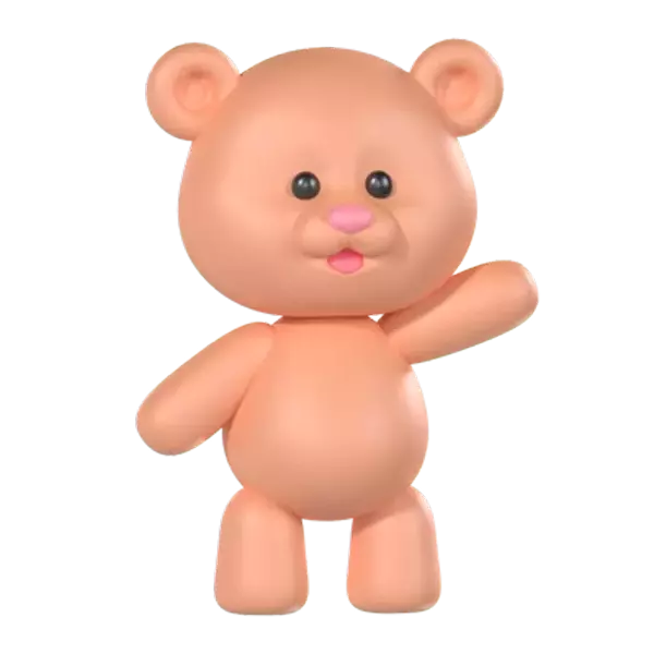 Bear 3D Graphic