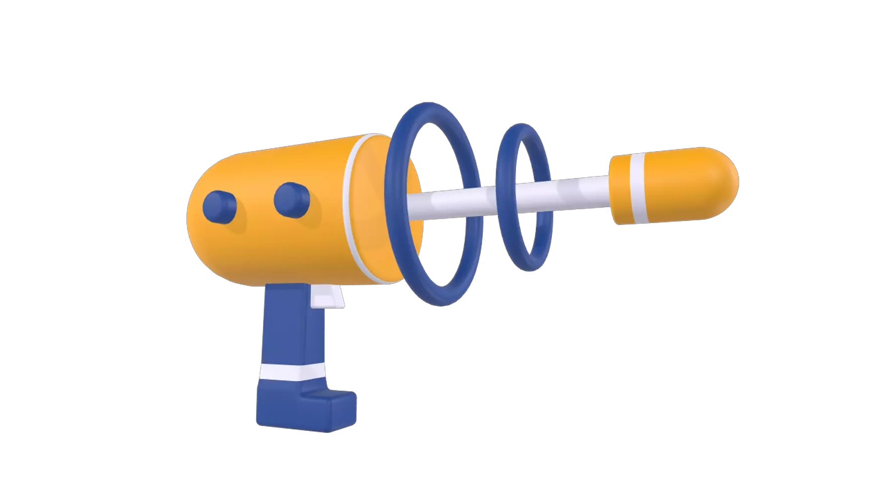 Space Gun 3D Graphic
