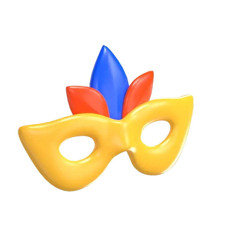 Mask 3D Graphic