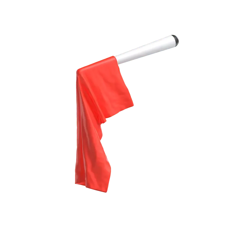 3D Matador Flag Used For Spanish Bullfighting 3D Graphic