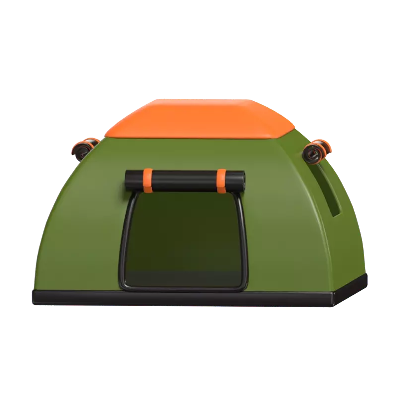 3D Camping Tent Model Shelter In The Wilderness 3D Graphic