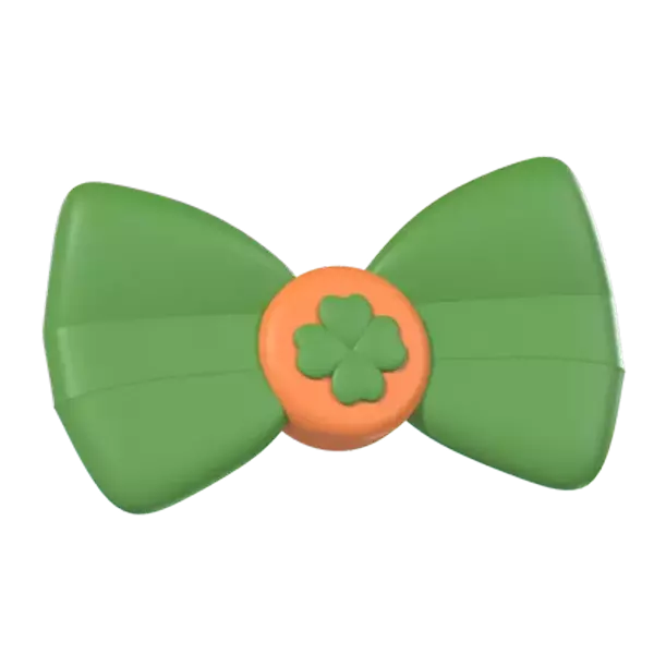 Bow Tie 3D Graphic