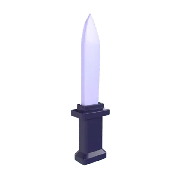 Knife 3D Graphic