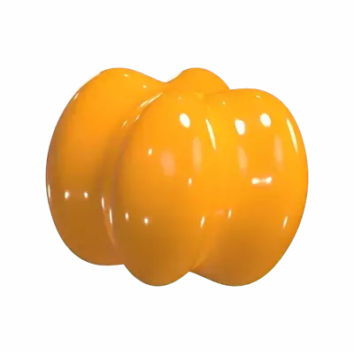 Pumpkin Candy 3D Graphic