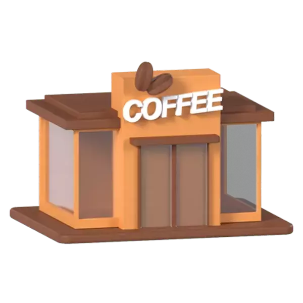Coffee Shop 3d model--2418d57b-5793-40a5-aae9-528ddf91a013