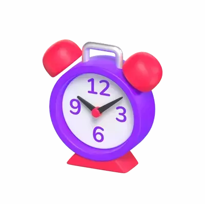 Clock 3D Icon Model For UI 3D Graphic