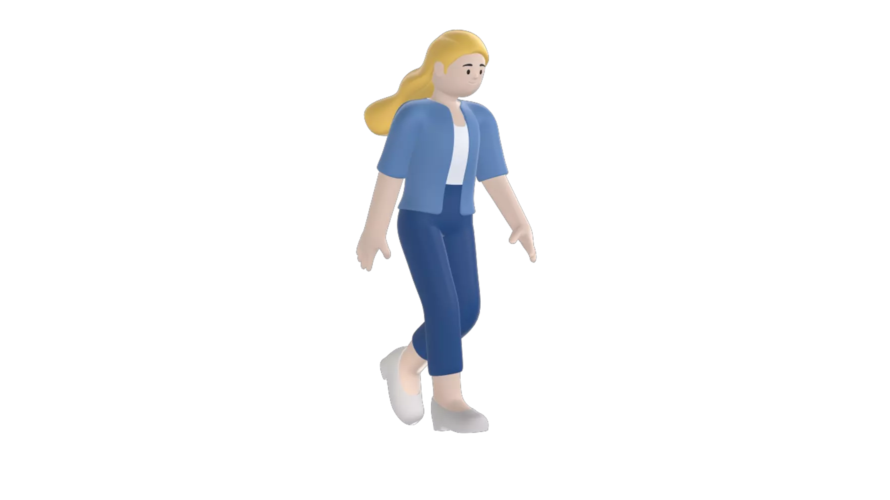 Woman Walking 3d model--97d271e0-46bc-4d05-b2e4-00e2301a301b