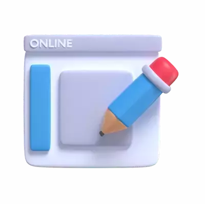 Online Design 3D Model With Pencil On Browser 3D Graphic