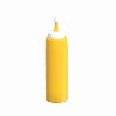 Sauce Bottle 3D Graphic
