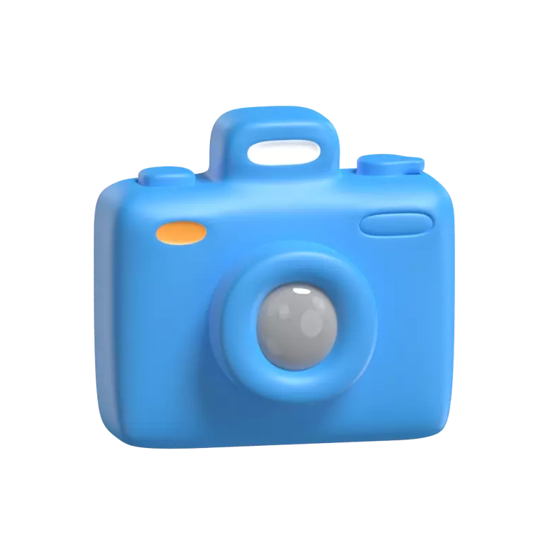 3D Camera Model Photography Equipment 3D Graphic