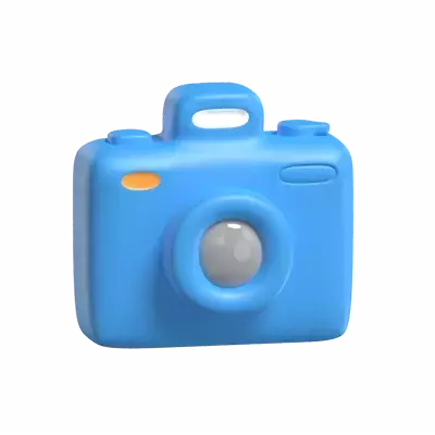 3D Camera Model Photography Equipment 3D Graphic