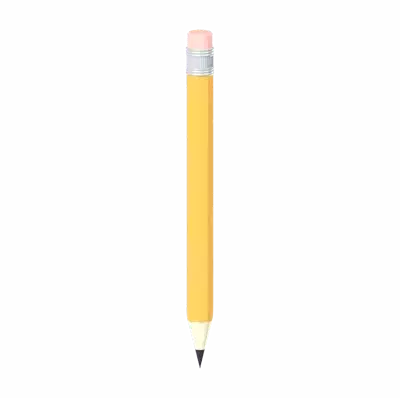 Pencil 3D Graphic
