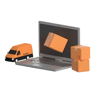 Swift Delivery Solutions 3D Illustration