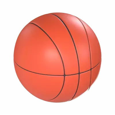Basketball Ball 3D Graphic