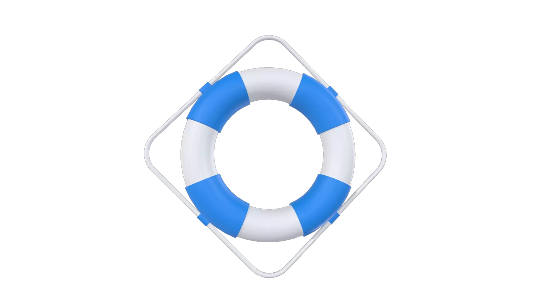 Life Buoy 3D Graphic