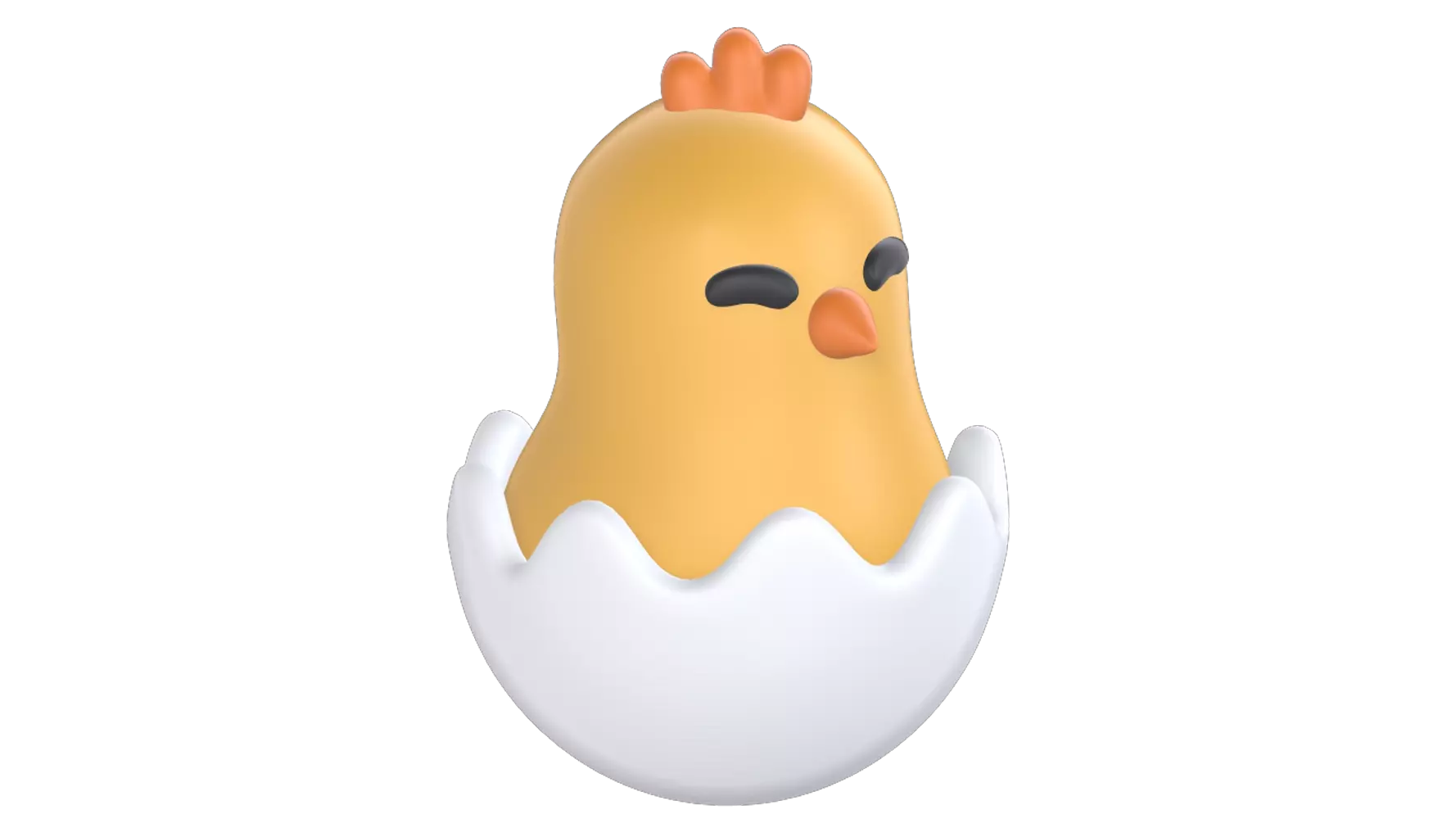 Chick 3D Graphic