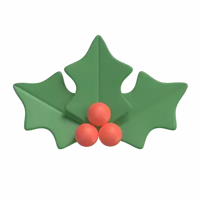 Mistletoe 3D Graphic