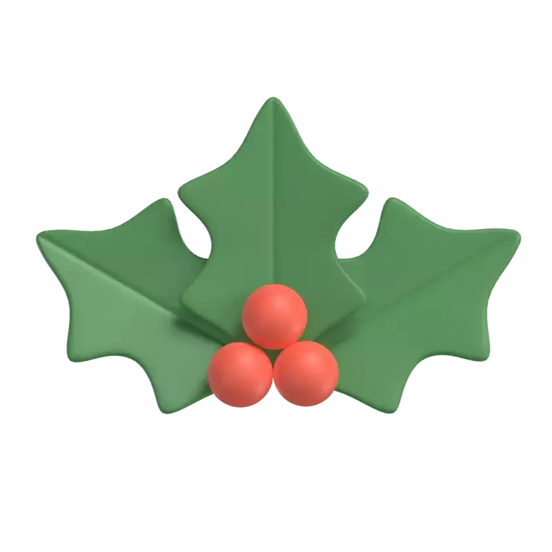 Mistletoe 3D Graphic