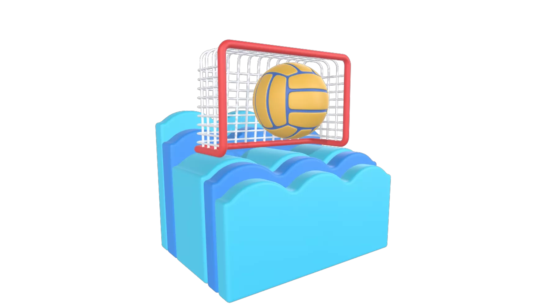 Water Polo 3D Graphic