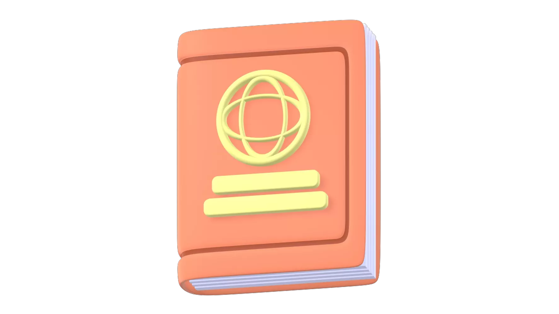 Passport 3D Graphic