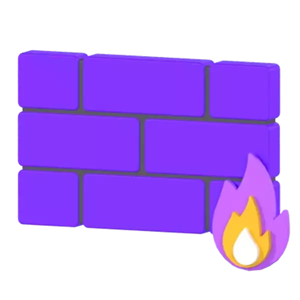 Firewall 3D Graphic