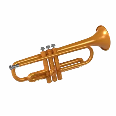 Trumpet 3d model--4e2f270c-1603-4c55-989f-358dc88fe233