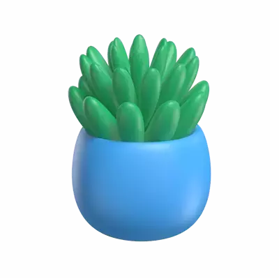 Plant For Workstation And Home Office 3D Model 3D Graphic