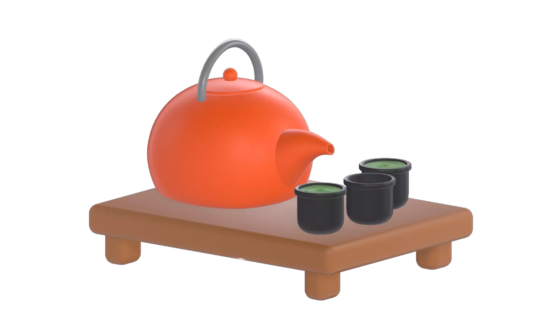 Tea 3D Graphic