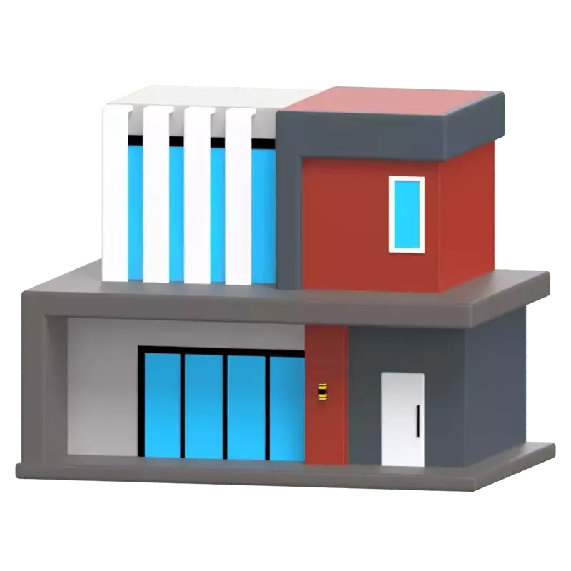 House Modern 3D Graphic