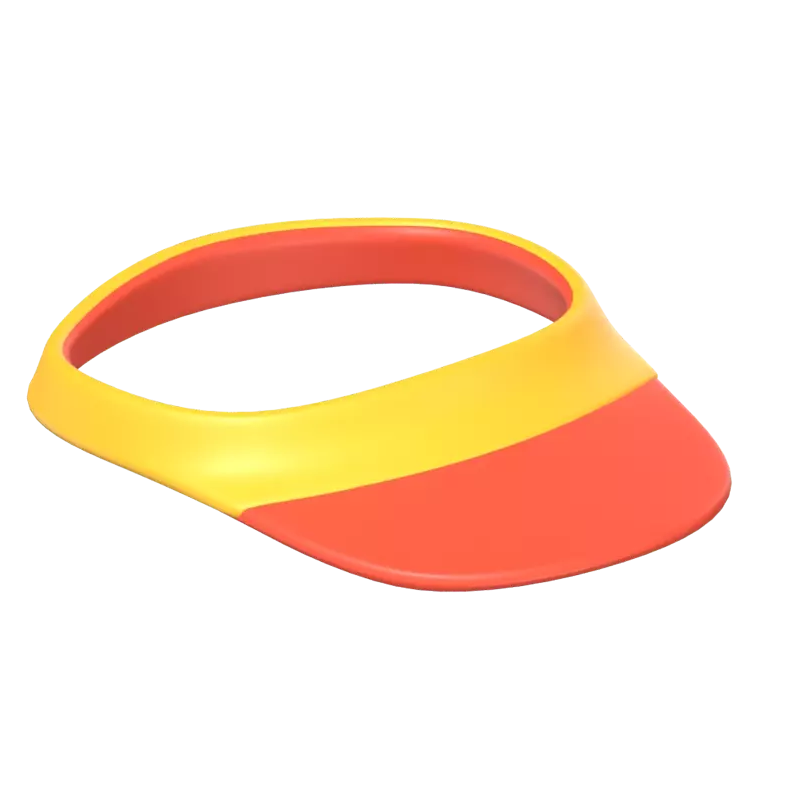 Visor Cap 3D Graphic