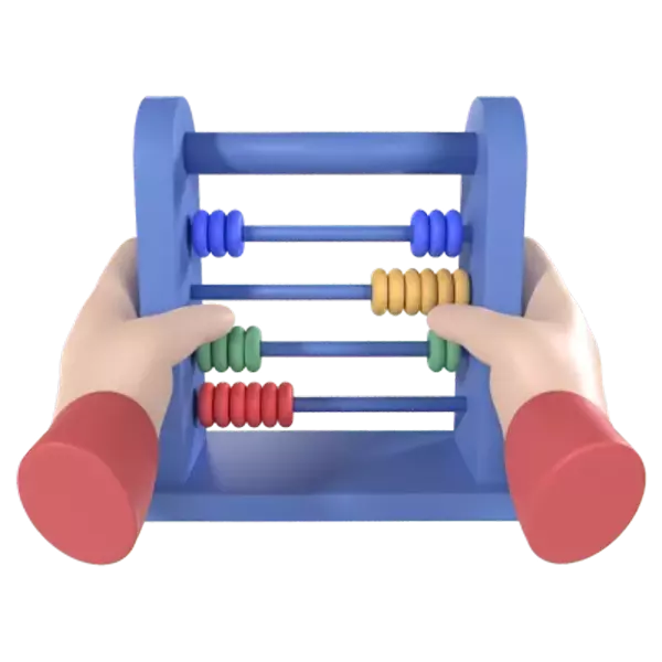 Abacus 3D Graphic