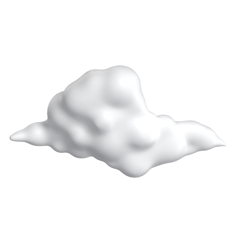 3D Cloud Model For Sky Atmosphere 3D Graphic