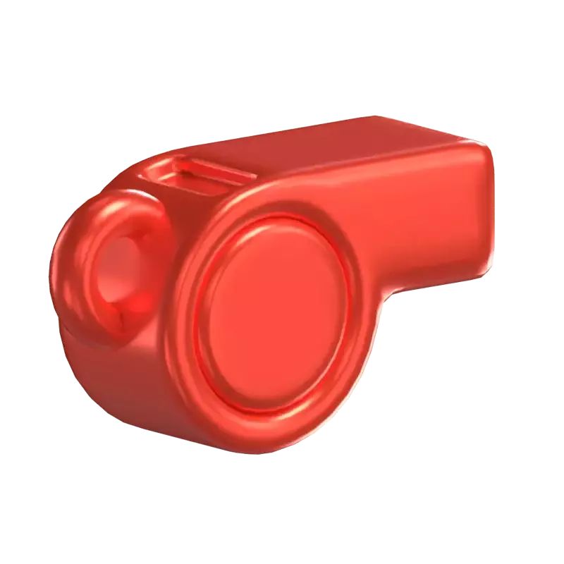 Whistle 3D Graphic