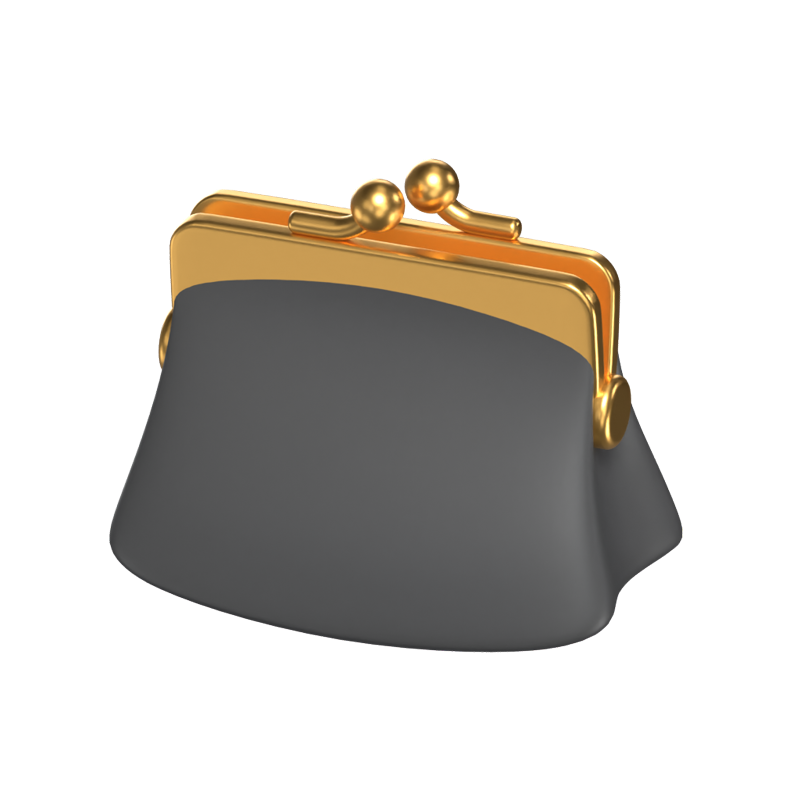 Frauen Tasche 3D Icon Modell