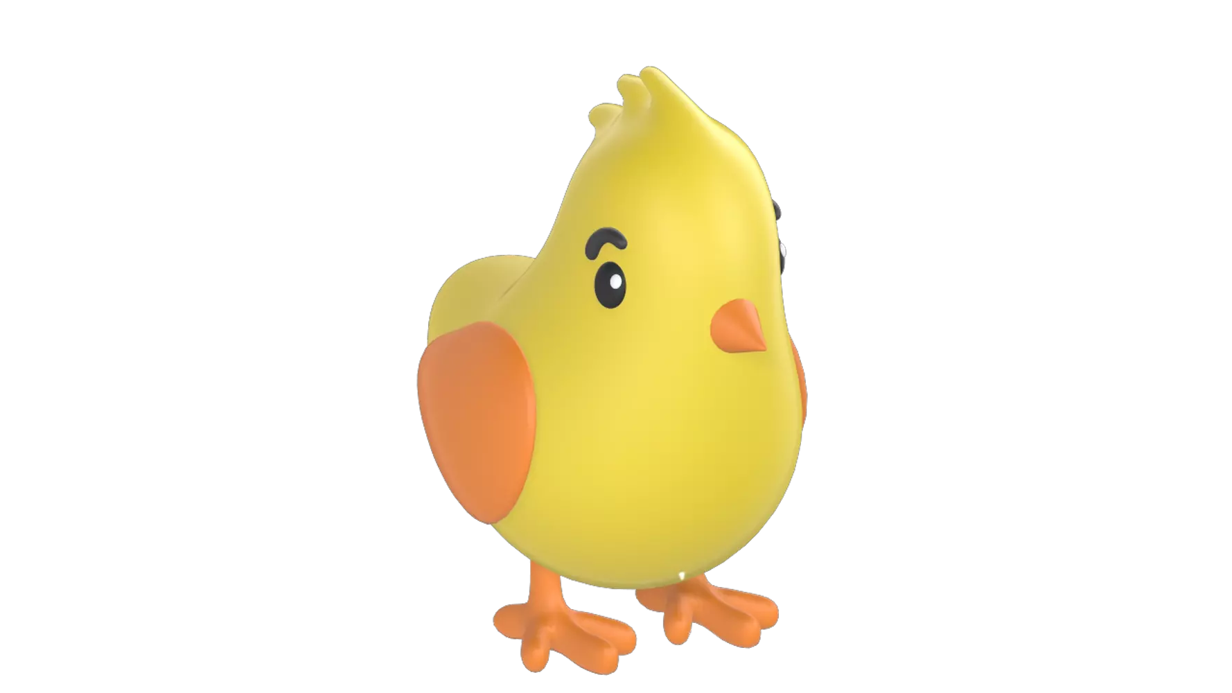Chick 3D Graphic