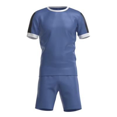 Kit de camiseta de fútbol Maqueta 3D 3D Graphic